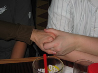 Hand holding 1